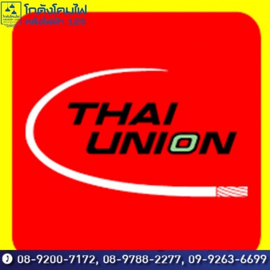 ขายส่งสายไฟ Thai Union Wire ขายส่งสายไฟ Thai Union Wire  ตัวแทนจําหน่ายสายไฟ thai union 